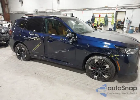 2025 BMW X3 M50 xDrive from USA, damaged, VIN 5UX73GP00S9097279